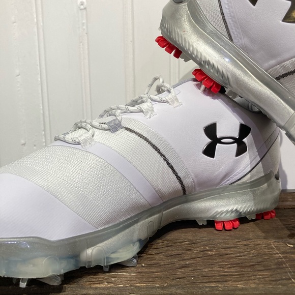 Under Armour Spieth 3 3022260-102 Golf Cleats NWOB - Picture 2 of 5